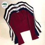 کراپ یقه‌دلبری آستین‌کلوش